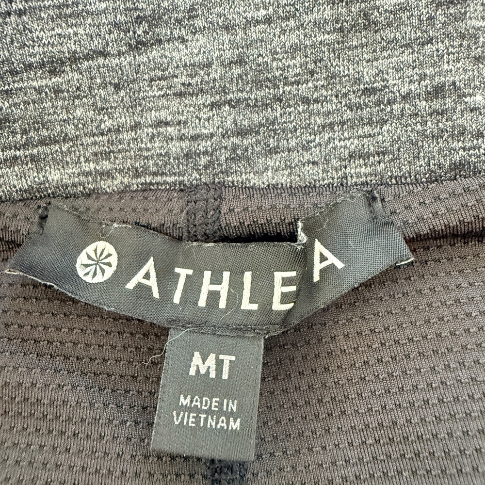 Athleta Charcoal Textured Skirt Skort - Picture 4 of 7